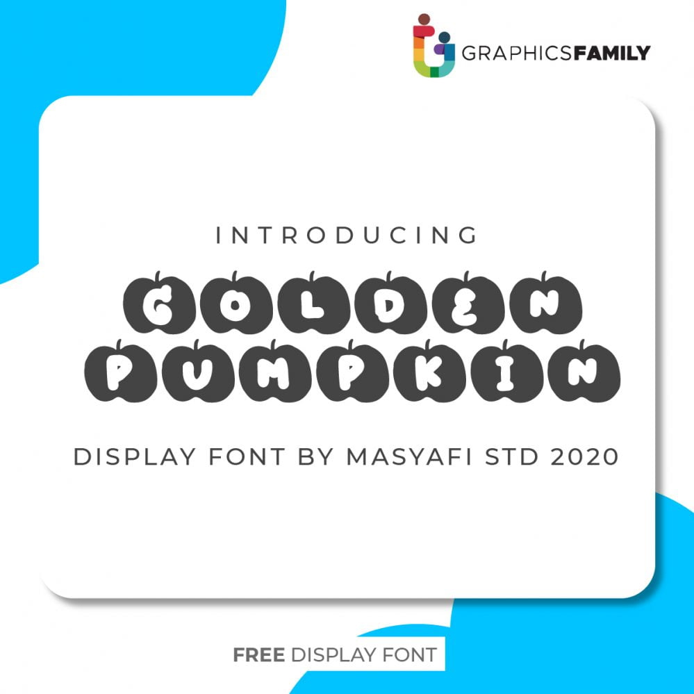 فایل فونت کدو تنبل طلایی - Golden Pumpkin Font