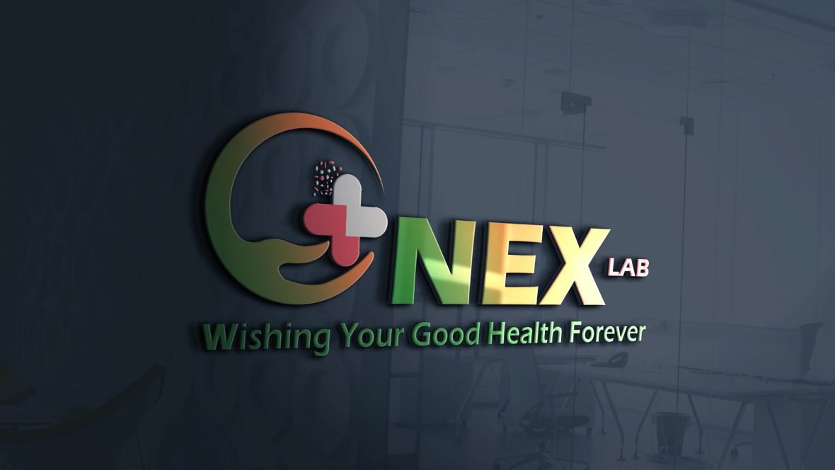 فایل الگوی طراحی لوگو آزمایشگاه سلامت خوب - Good Health Lab Logo Design Template
