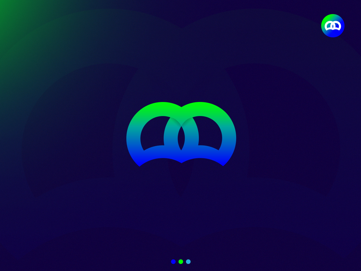 فایل طراحی لوگو با گرادینت حرف M - Gradients Letter M Logo Design