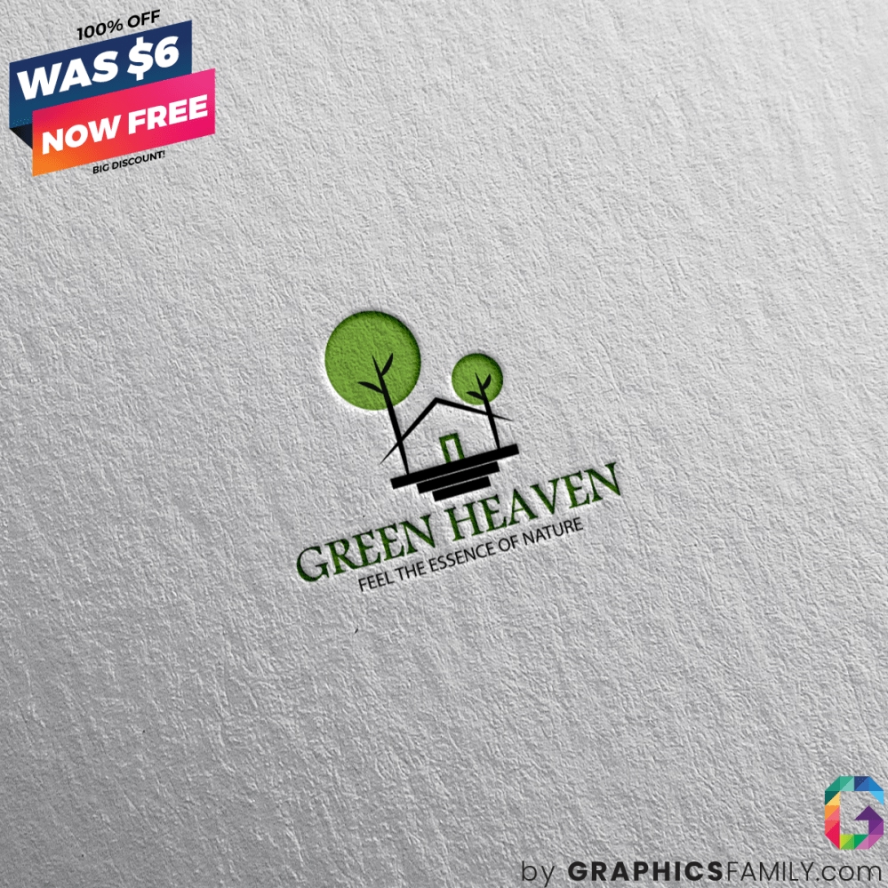 فایل لوگوی هتل گرین هِوِن - Green Heaven Resort Logo