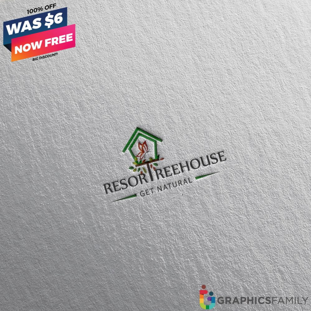 فایل لوگو هتل گرین هاوس - Green House Resort Logo