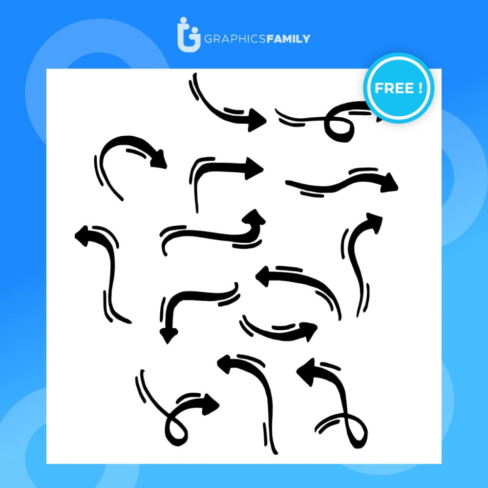 فایل مجموعه وکتورهای دست‌ساز به سبک دودل - Hand Drawn Vectors Collection Doodle Style