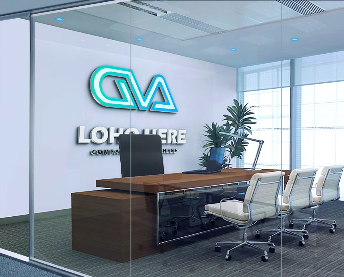 فایل موکاپ لوگو اداری با کیفیت بالا - High – Quality Office Logo Mockup