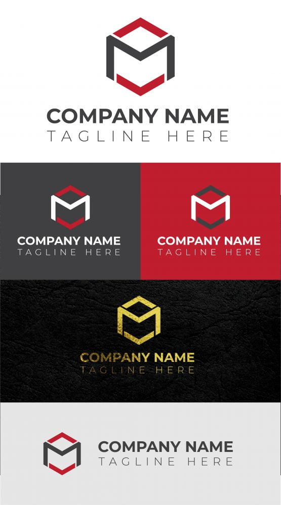 فایل مونوگرام حرف اول AMV - Initial AMV Letter Monogram