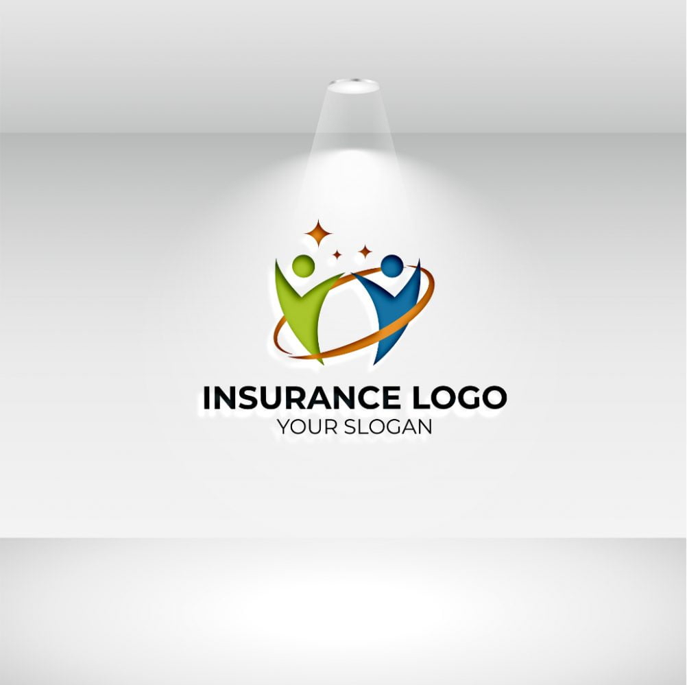 فایل طراحی لوگو بیمه - Insurance Logo Design