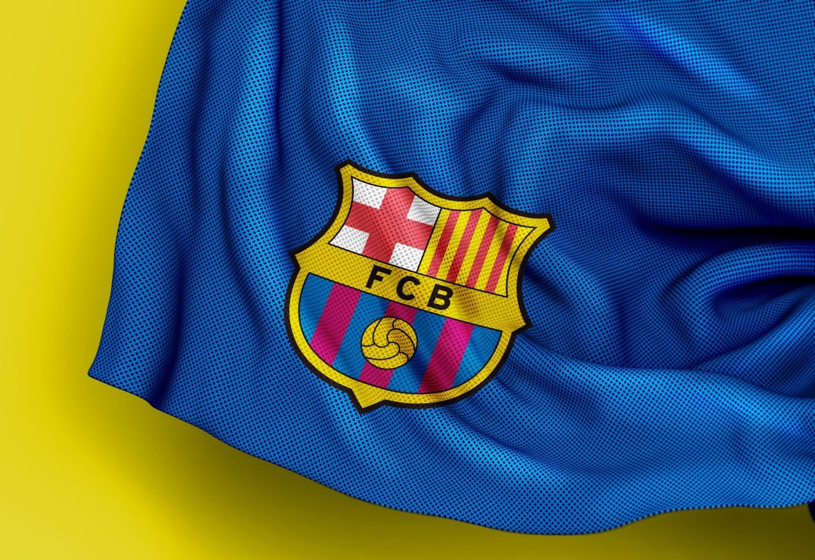 فایل موکاپ لوگو بافت جرسی - Jersey Texture Logo Mockup