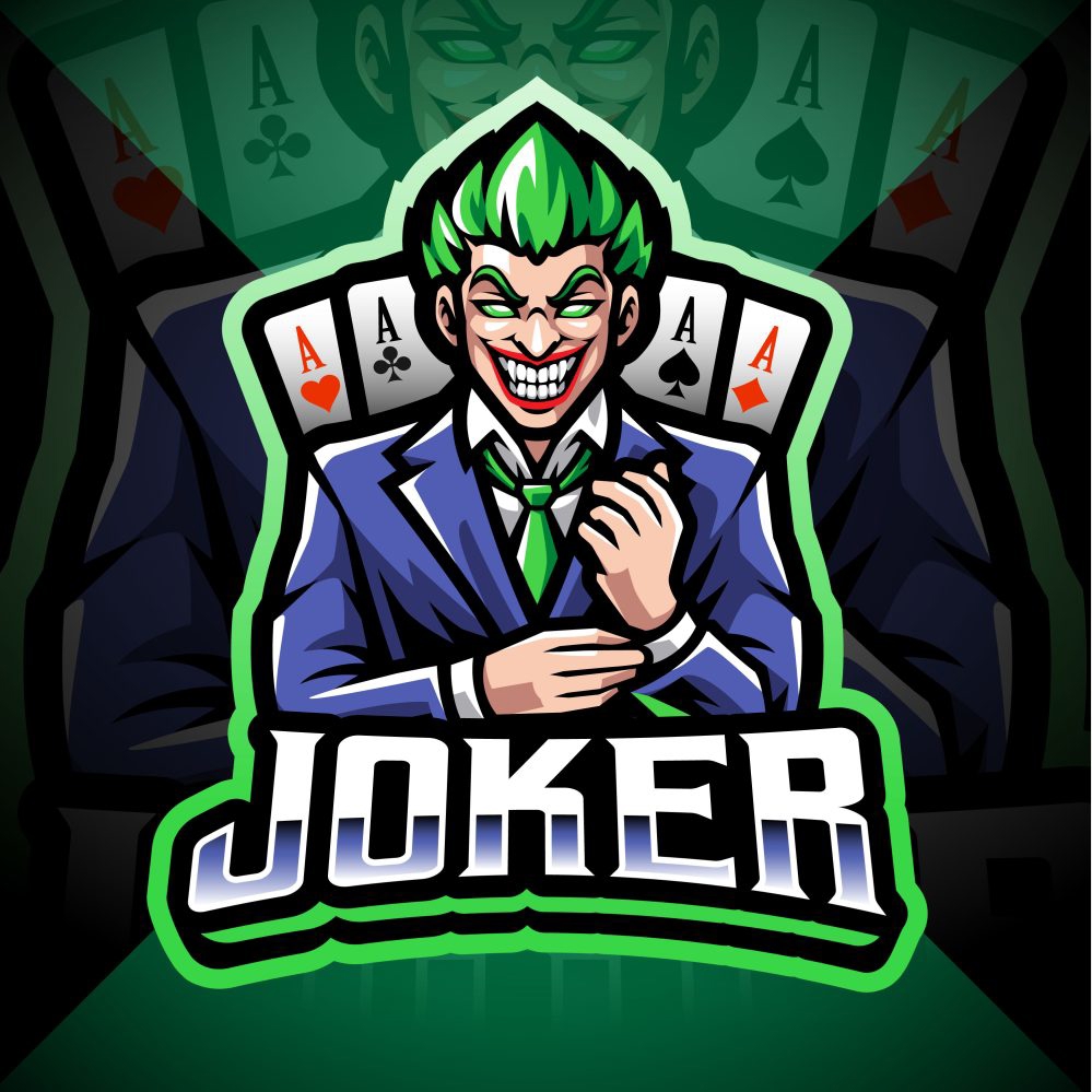 فایل الگوی لوگوی بازی جوکر - Joker Gaming Logo Template