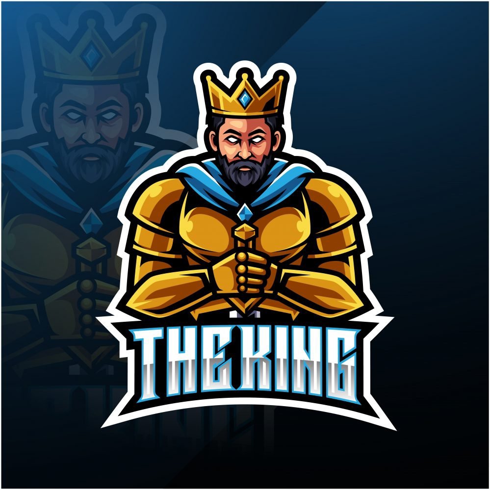 فایل لوگو طلسم پادشاه - King Mascot Logo