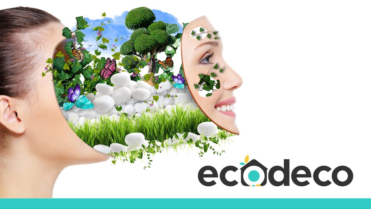 فایل افکت پرتره چهره گلدار منظره در فتوشاپ - Landscape Floral Face Portrait Effect Photoshop