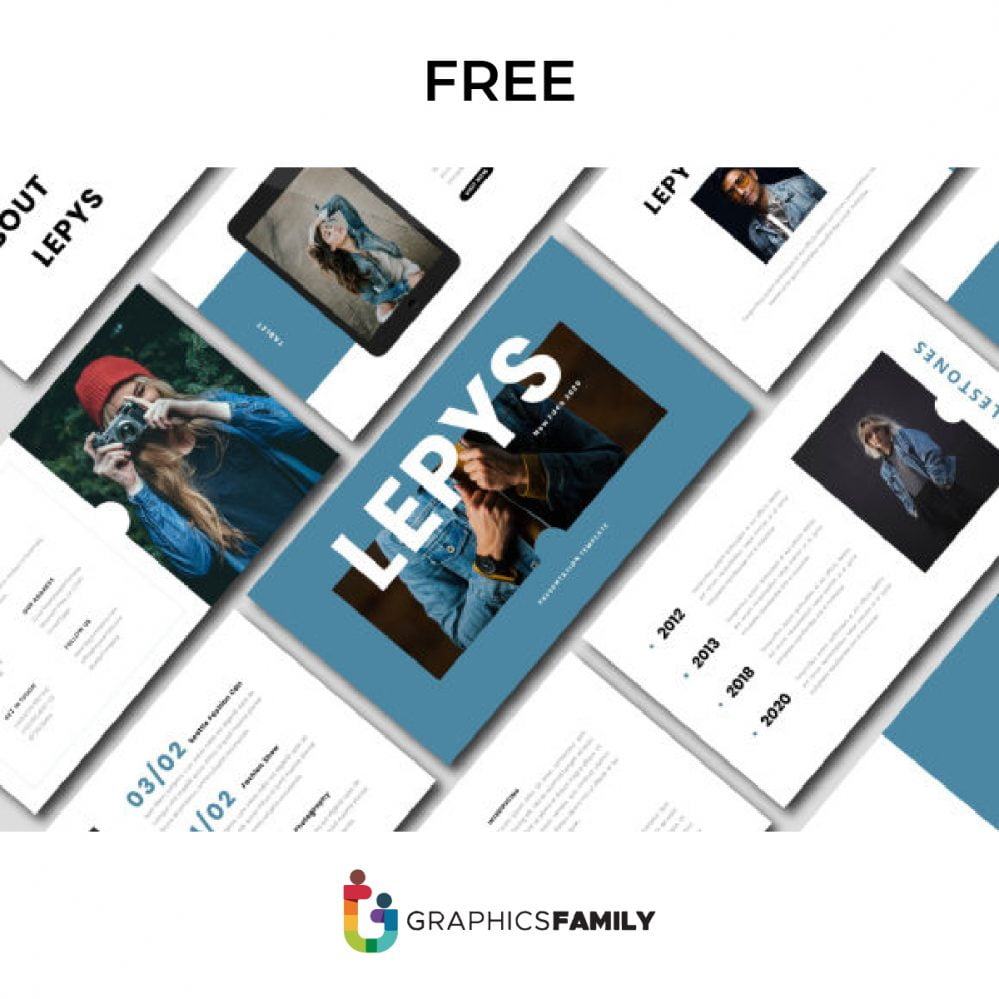 فایل قالب پاورپوینت ارائه تجاری قابل ویرایش Lepys - Lepys Editable Business Presentation PowerPoint Template