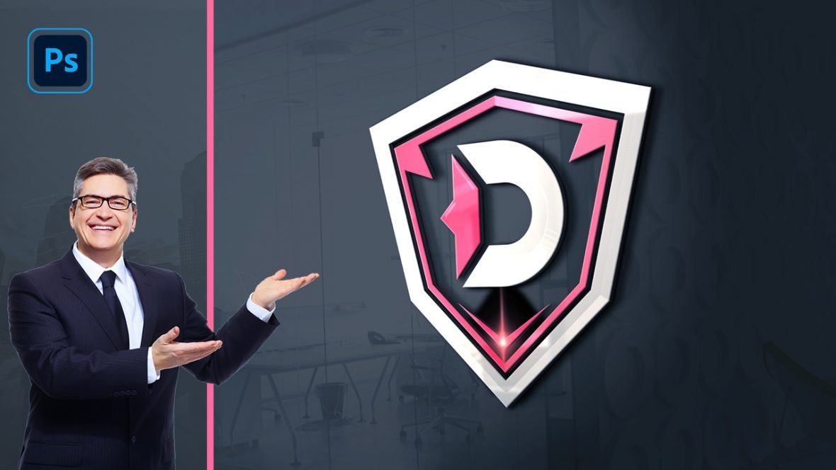 فایل الگوی طراحی لوگو حرف D - Letter D Logo Design Template