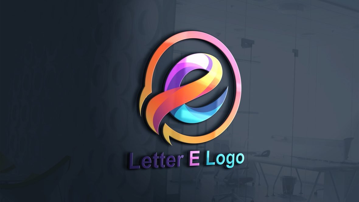 فایل الگوی طراحی لوگو حرف E - Letter E Logo Design Template