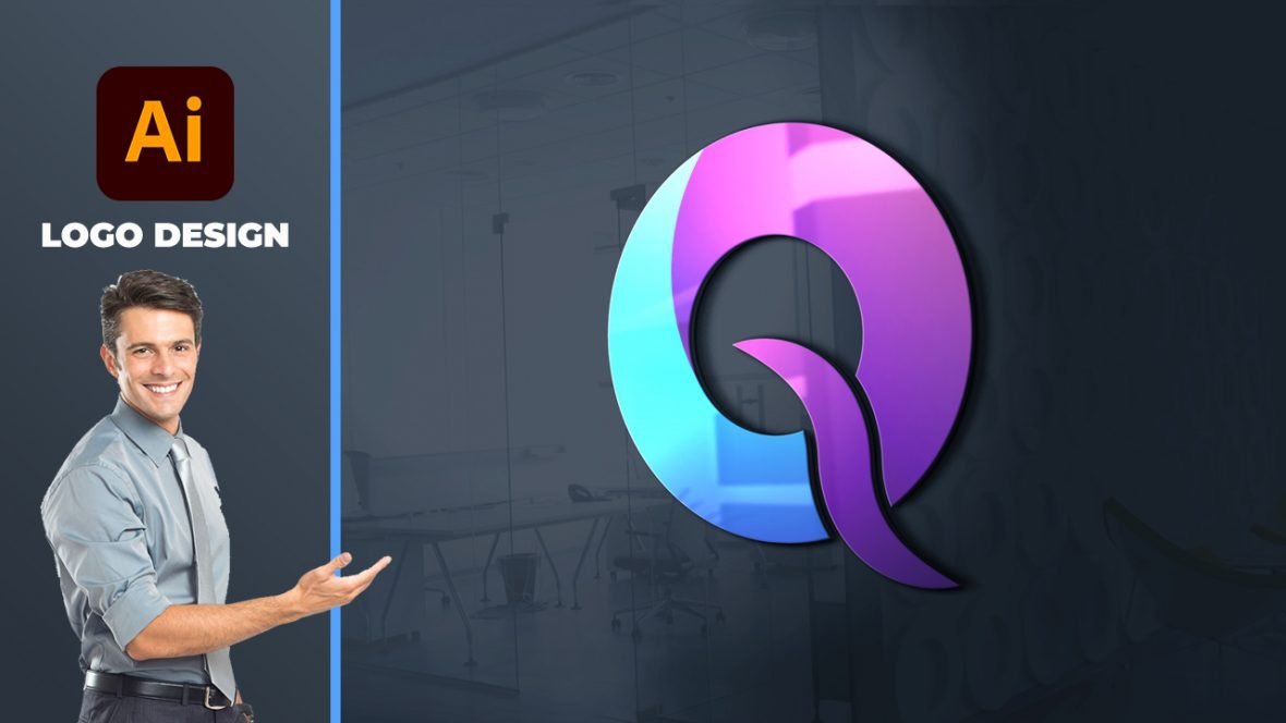 فایل وکتور لوگو و نماد حرف Q - Letter Q Logo Design Vector