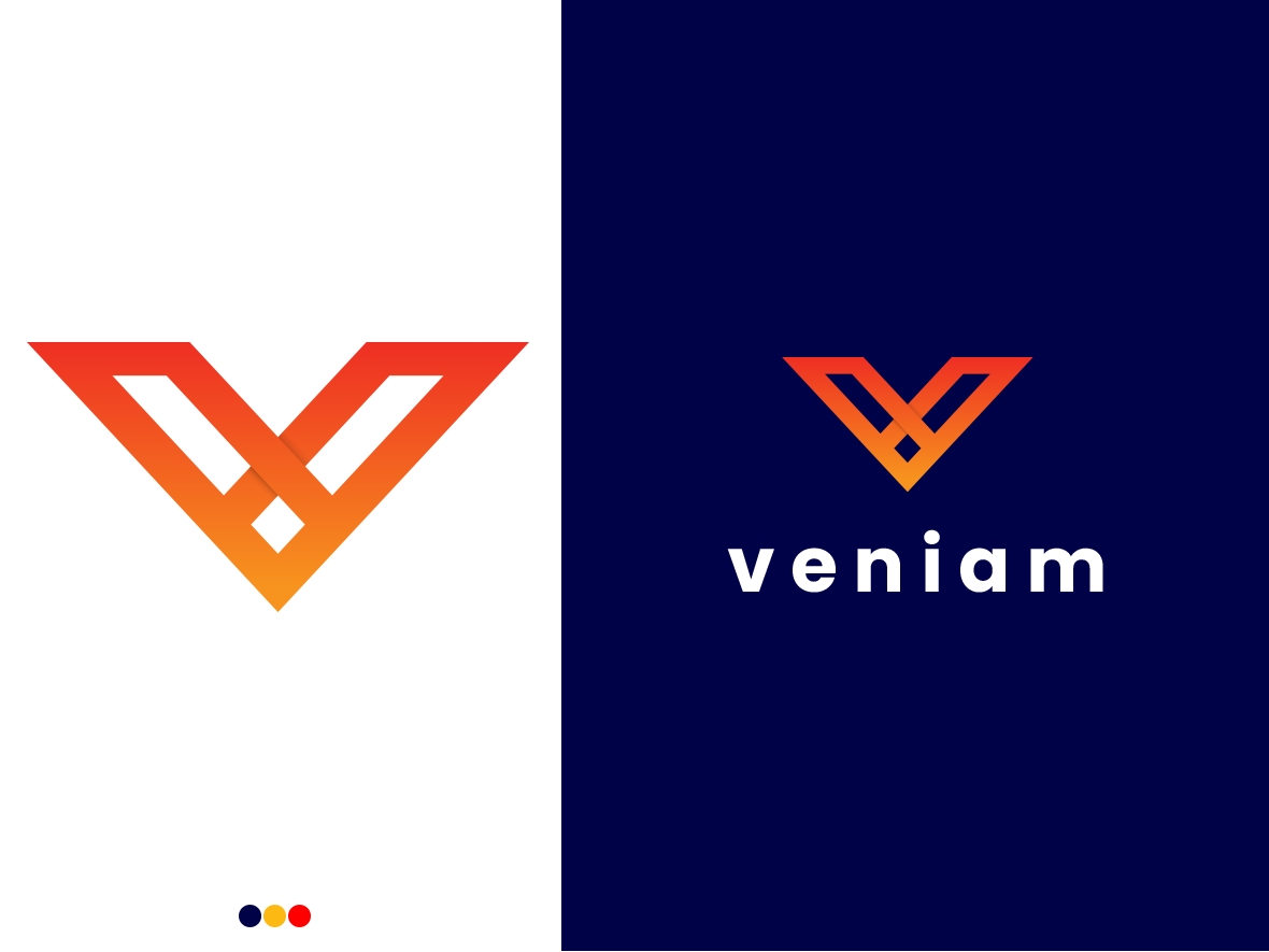 فایل قالب لوگوی حرف V - Letter V Logo Template
