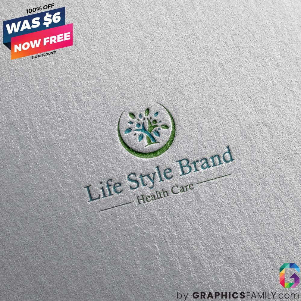 فایل لوگو مراقبت‌های بهداشتی سبک زندگی - Life Style Health Care Logo