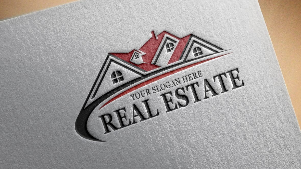 فایل ماک‌آپ لوگو روی کاغذ PSD - Logo Mock-up on Paper PSD