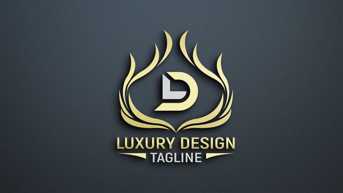 فایل طراحی لوگو برند لوکس - Luxury Logo Brand Design