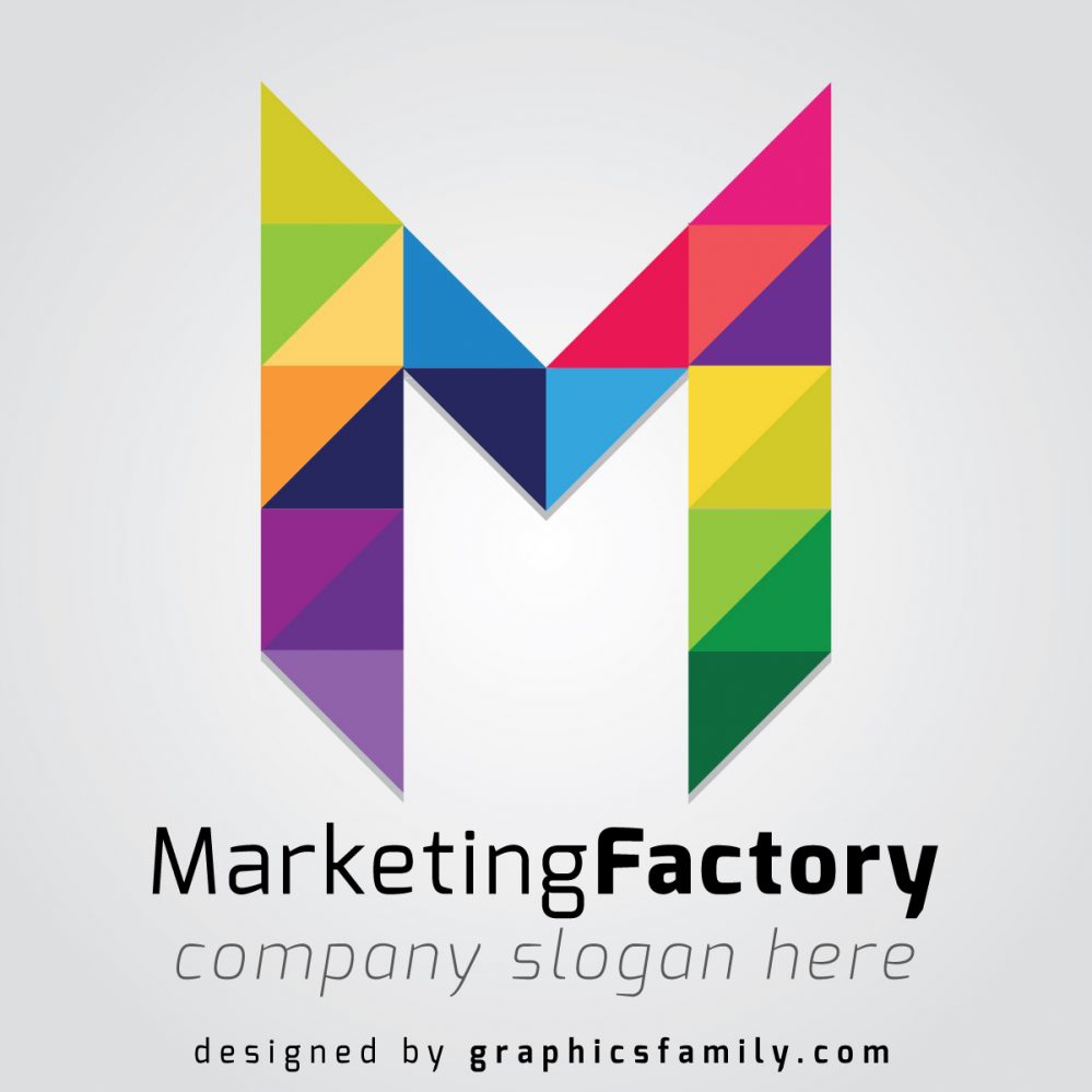 فایل قالب لوگوی حرف M - M Letter Logo Template