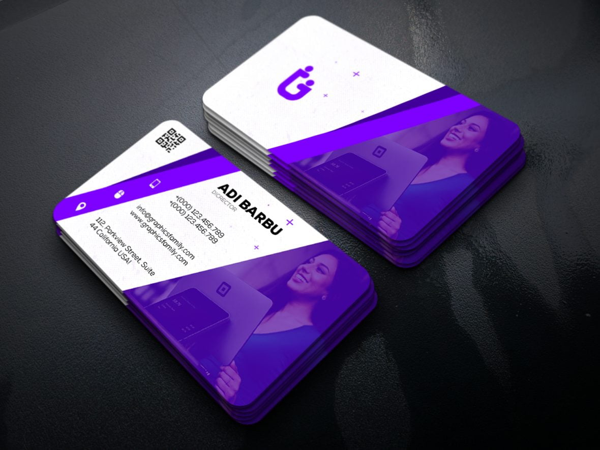 فایل طراحی کارت ویزیت بازاریابی - Marketing Business Card Design