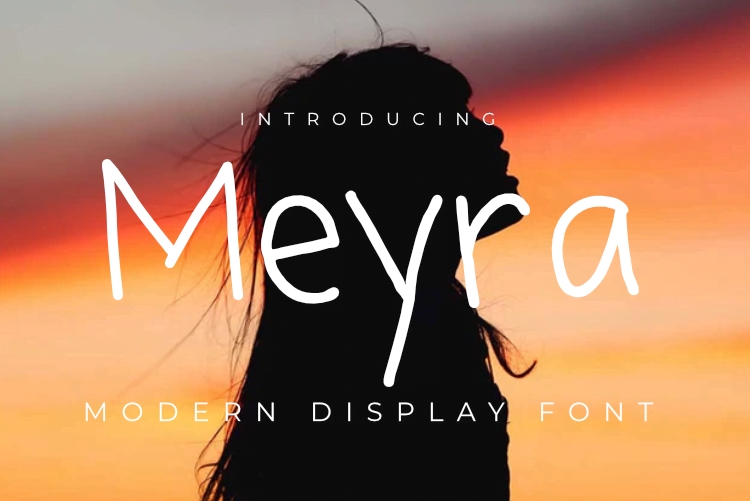 فایل فونت نمایشی میرا - Meyra – Display font