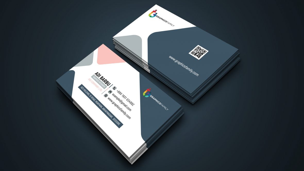 فایل طراحی کارت ویزیت مدرن مینیمال - Minimal Modern Business Card Design