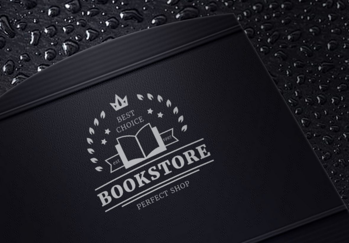 فایل موکاپ لوگو مدرن مشکی PSD - Modern Black Logo Mockup PSD