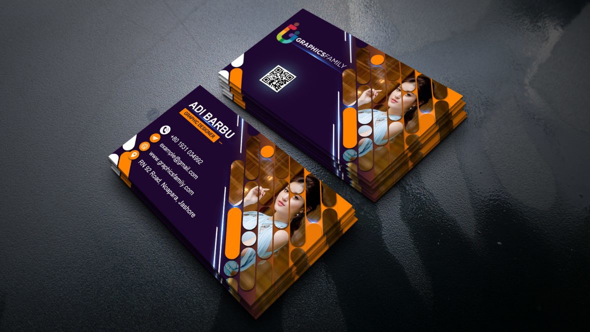 فایل طراحی کارت ویزیت مدرن و قابل ویرایش در فتوشاپ - Modern Editable Visiting Card Design in Photoshop