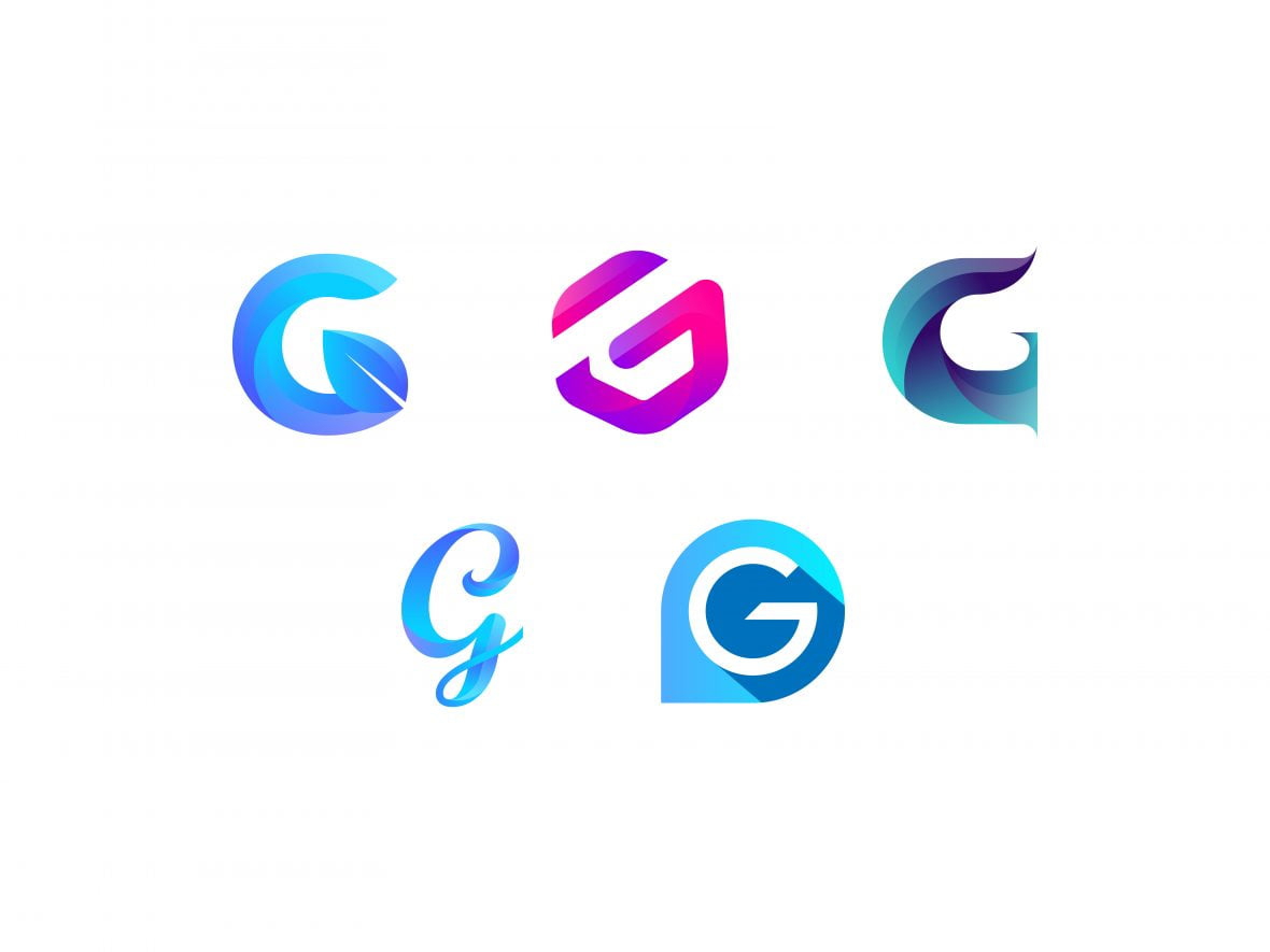 فایل بسته حروف G مدرن جلد 1 - Modern G Letter Package vol. 01