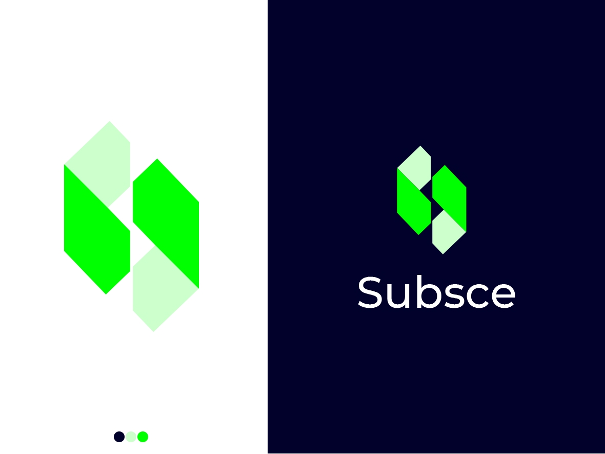 فایل الگوی لوگوی مدرن حرف S - Modern S Letter Logo Template
