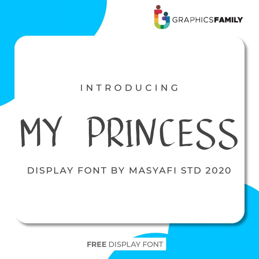 فایل فونت پرنسس من - My Princess Font