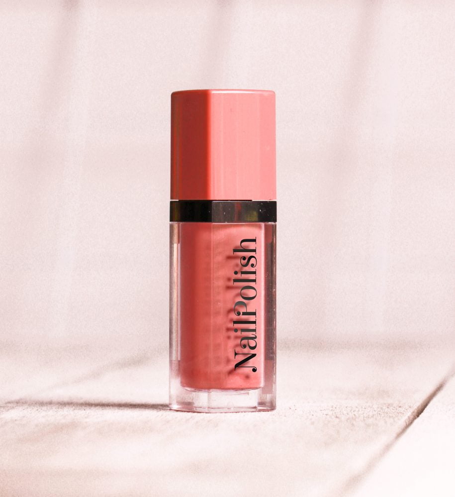 فایل ماکت متن لاک ناخن - Nail Polish Text based Mockup