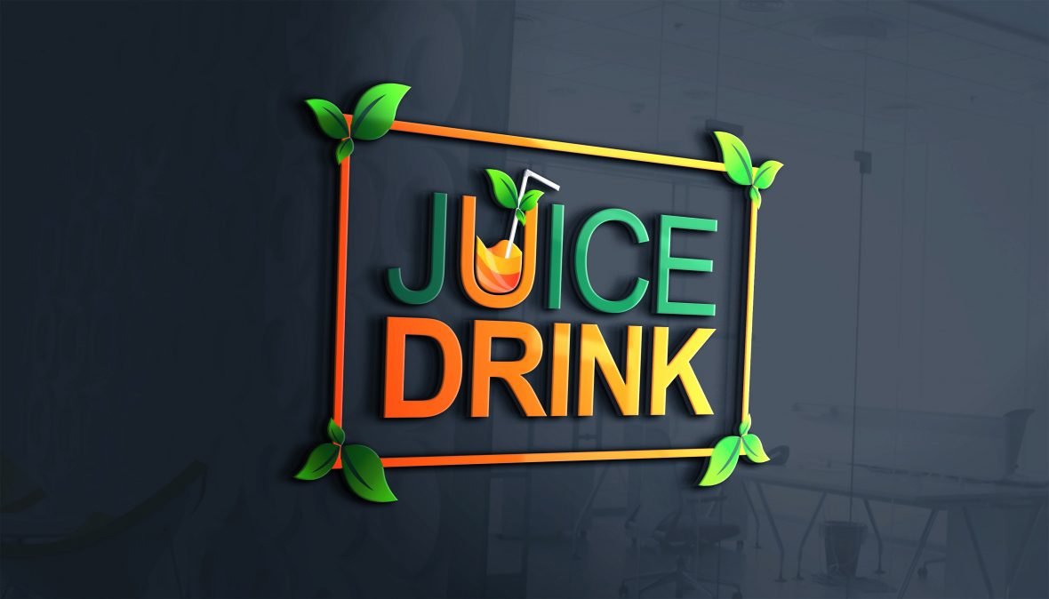 فایل طراحی لوگو شرکت آبمیوه طبیعی - Natural Juice Company Logo Design