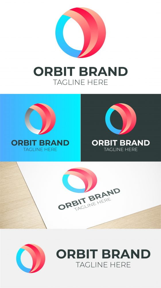 فایل الگوی لوگو تجاری حرف O - O Letter Branding Logo Template