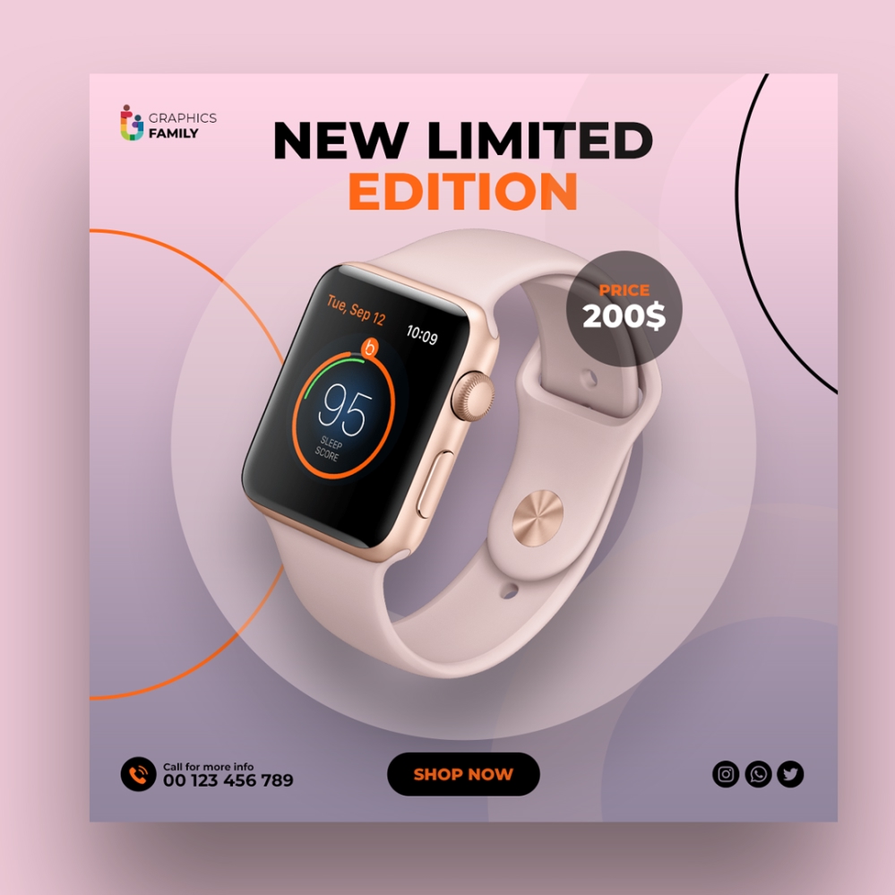 فایل طراحی پست اینستاگرام با پیشنهادات و تبلیغات - Offer and Promotion Instagram Post Design