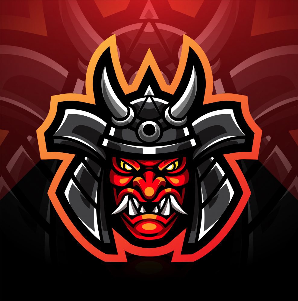 فایل لوگو طلسم جنگجوی غول - Ogre Warrior Mascot Logo