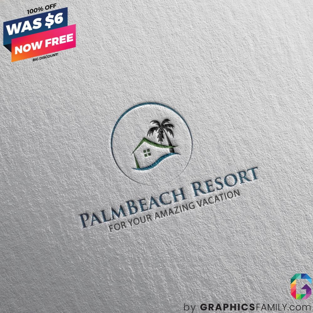فایل لوگوی هتل پالم بیچ - PalmBeach Resort Logo