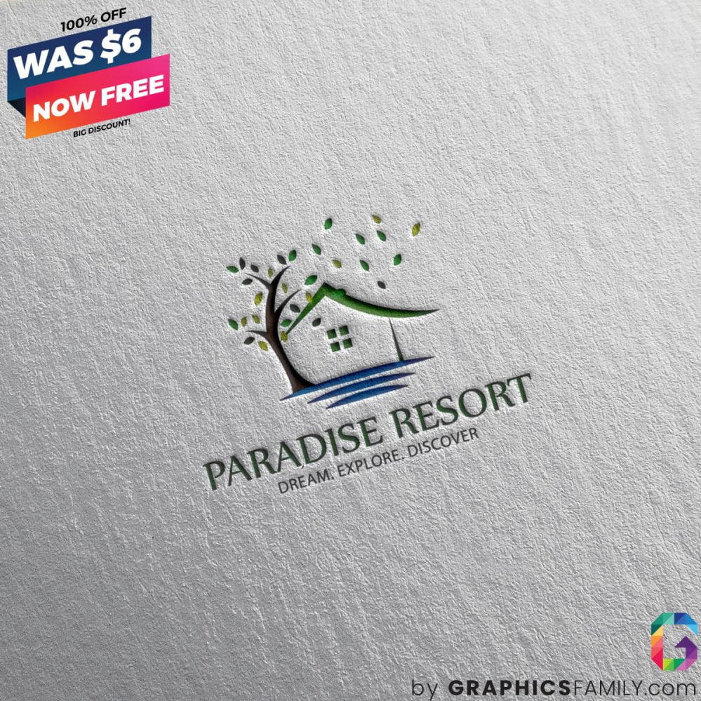 فایل لوگو پارادایس ریزورت - Paradise Resort Logo
