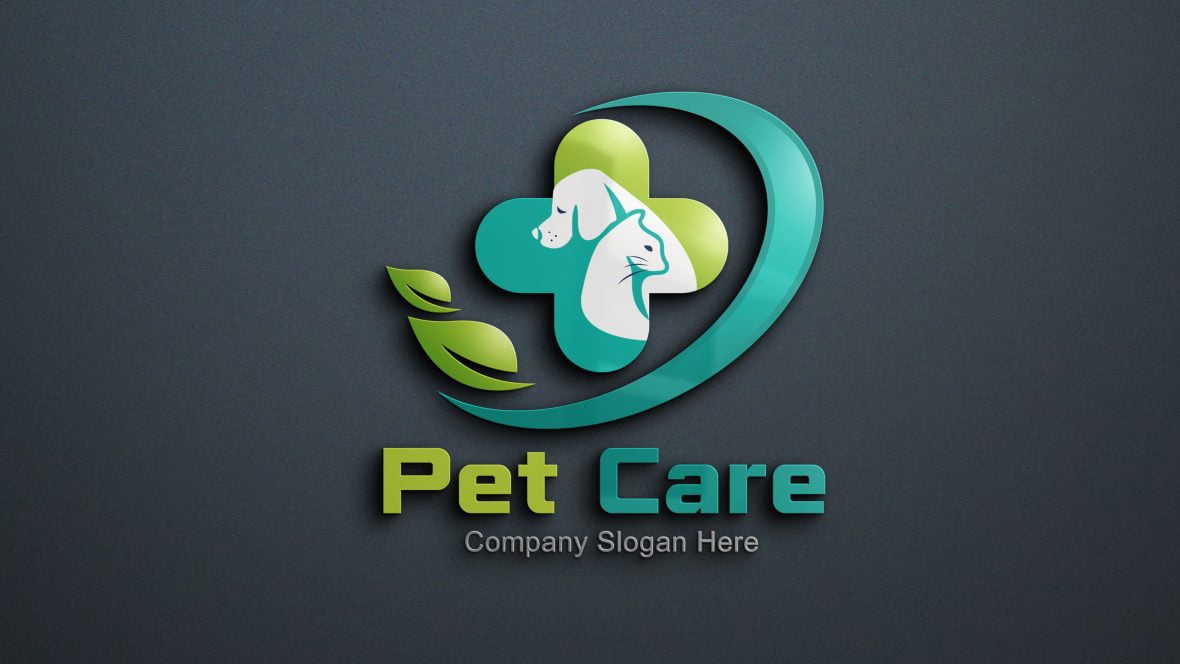 فایل قالب لوگو مراقبت از حیوانات خانگی - Pet Care Logo Template