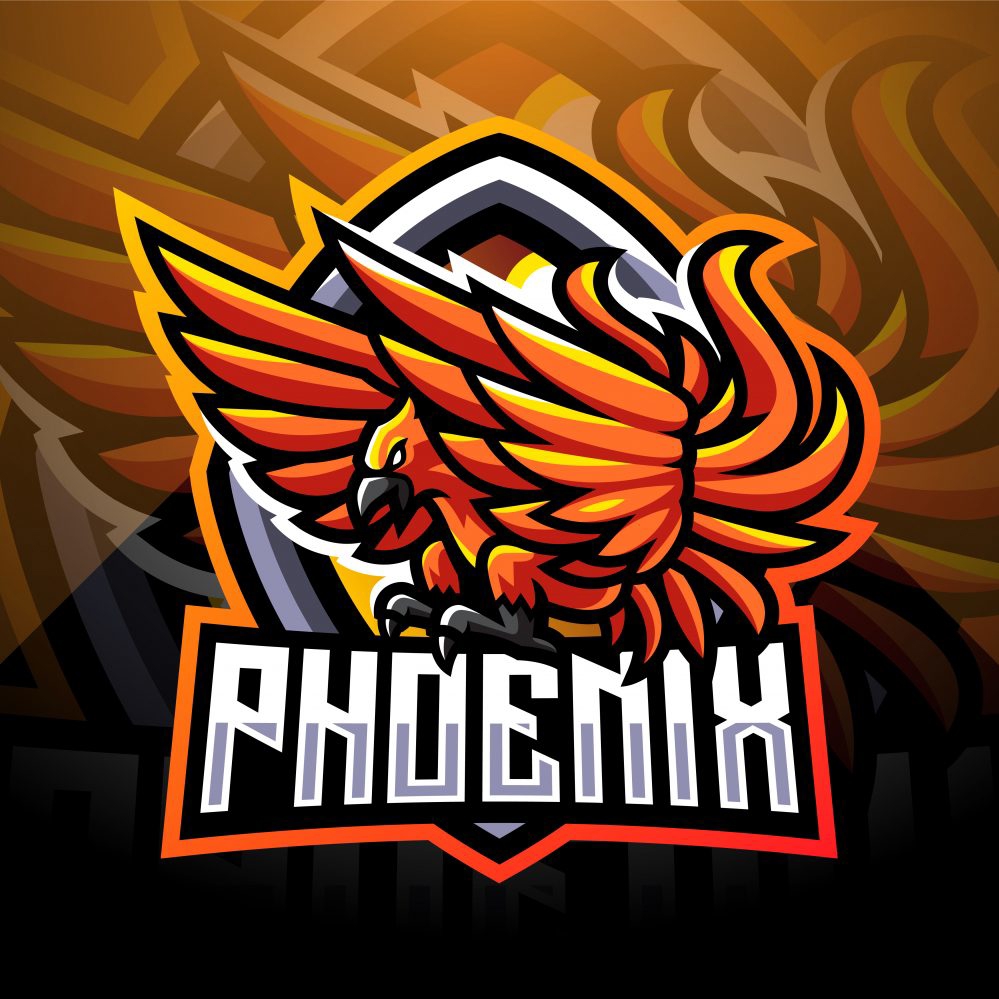 فایل لوگوی طلسم ققنوس - Phoenix Mascot Logo