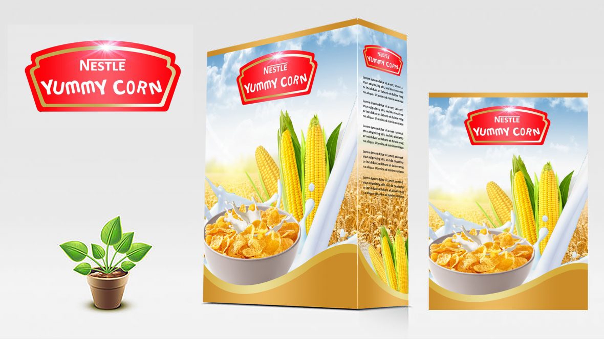 فایل طراحی بسته بندی مواد غذایی با فتوشاپ - Photoshop Food Product Packaging Design