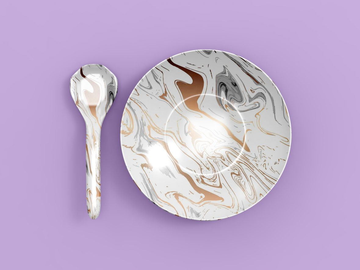 فایل ماکت بشقاب - Plate Mockup