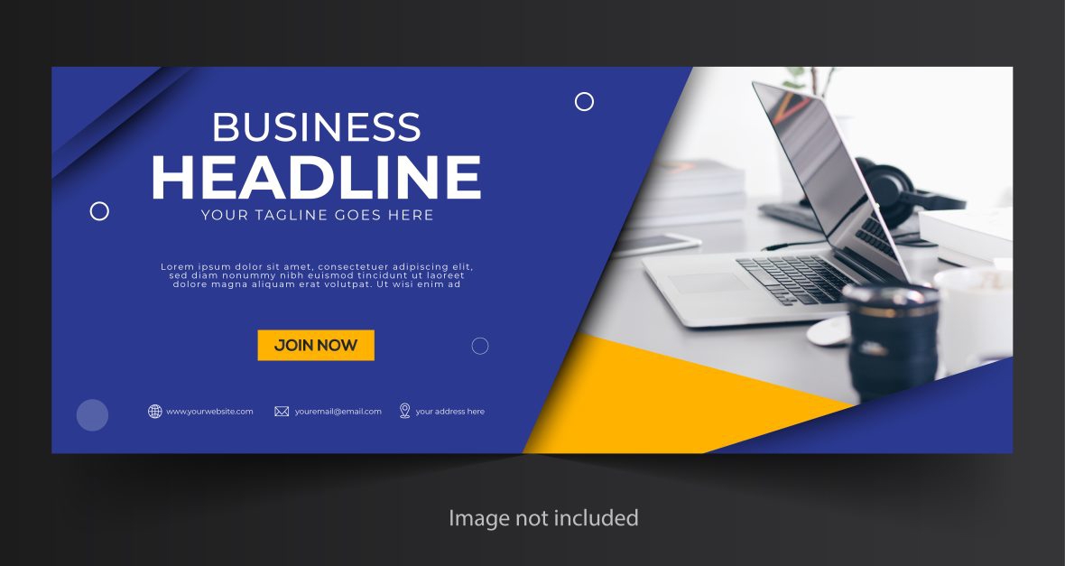 فایل قالب بنر حرفه ای - Professional Banner Template