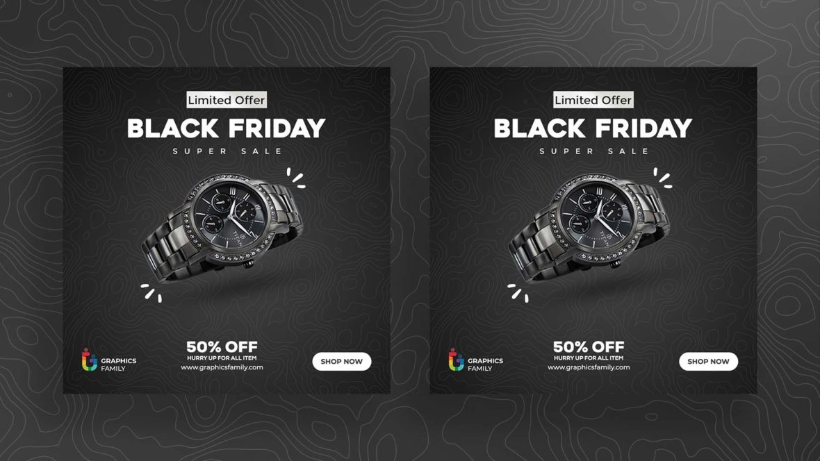 فایل بنر تبلیغاتی فروش حرفه ای برای اینستاگرام - Professional Sale Advertising Banner for Instagram
