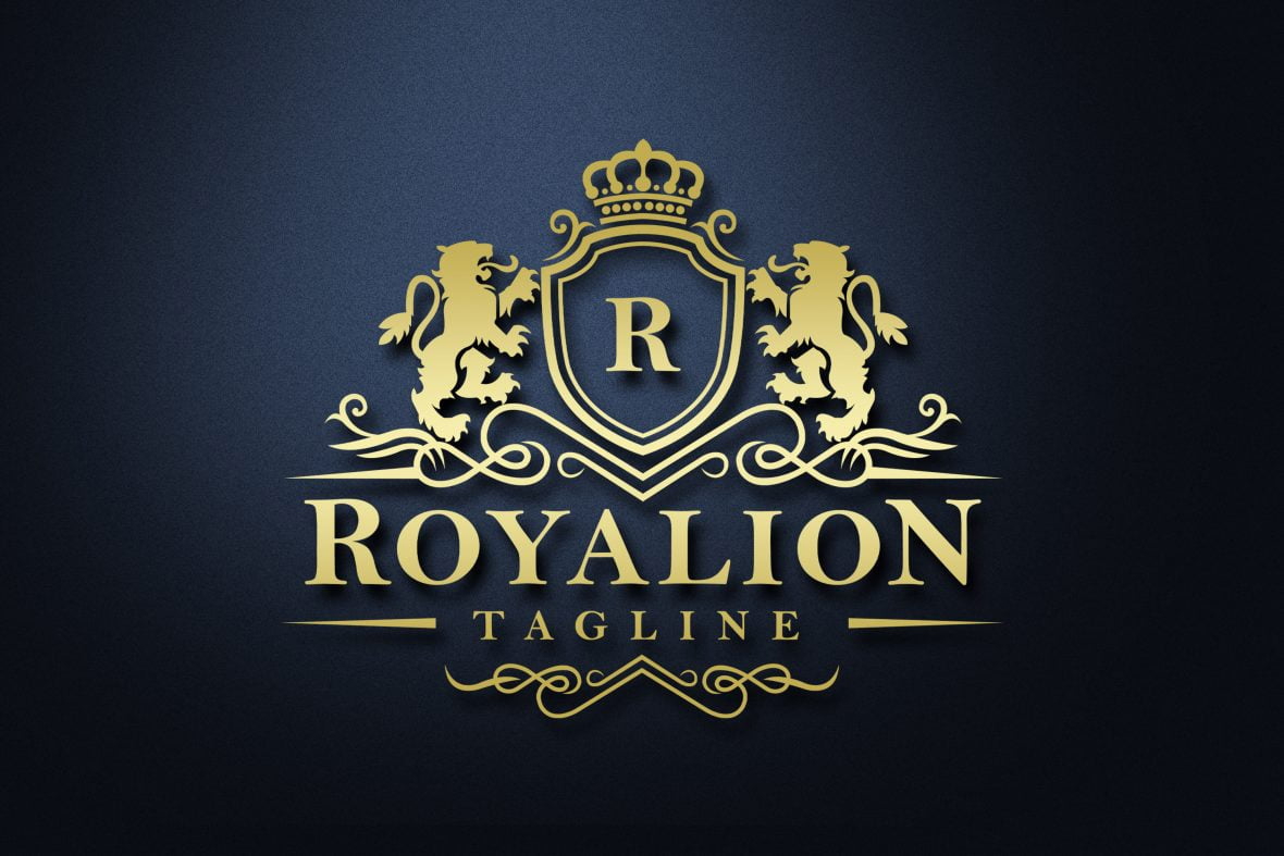 فایل قالب PSD لوگوی لوکس - PSD Luxury Logo Template