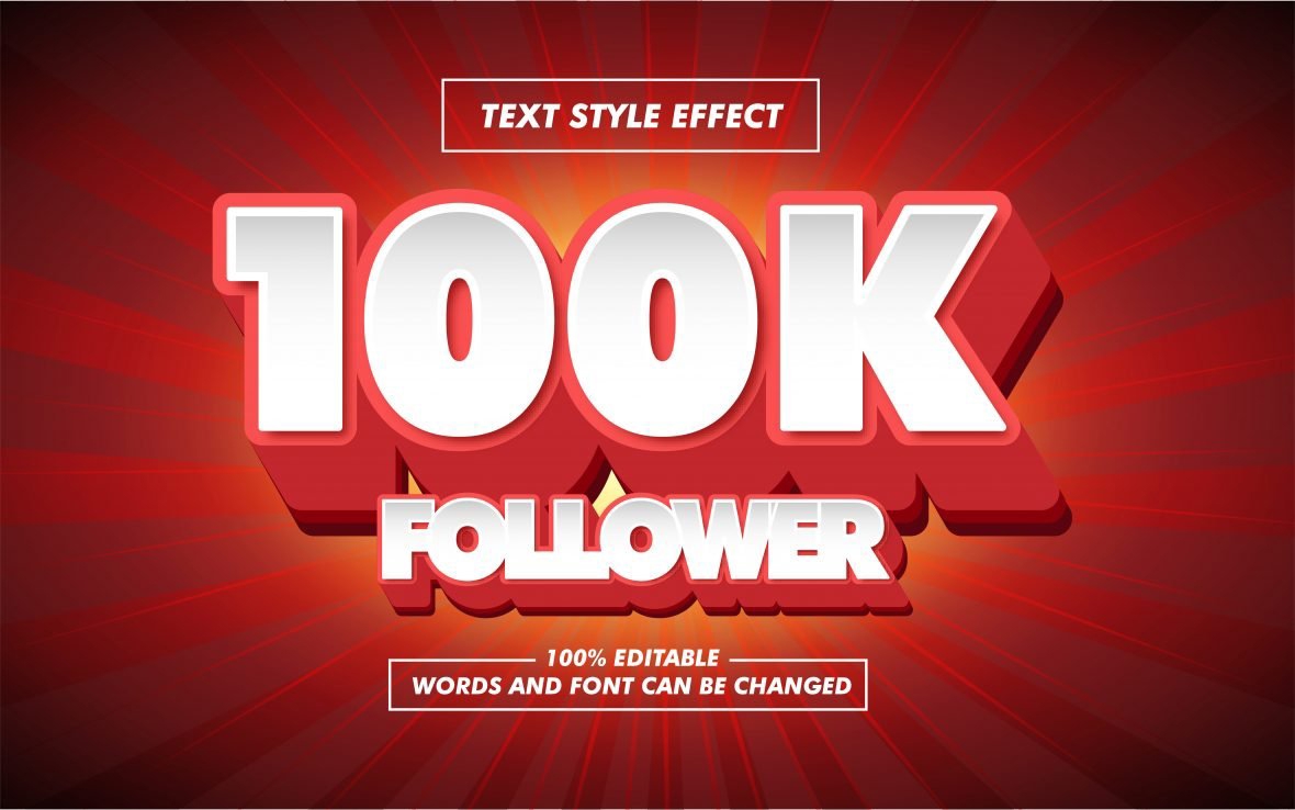 فایل افکت متن قرمز نقره‌ای زیبا و پررنگ - Red Silver Elegant Bold Text Effect