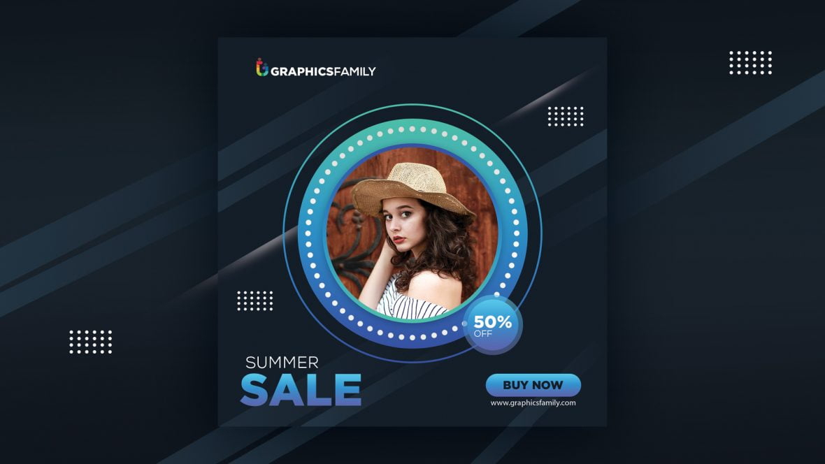 فایل قالب بنر فروش برای رسانه‌های اجتماعی - Sale Banner Template for Social Media