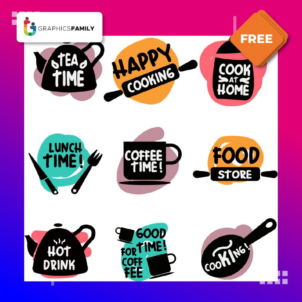فایل لوگوی Food letter را تنظیم کنید - Set the Food letter logo