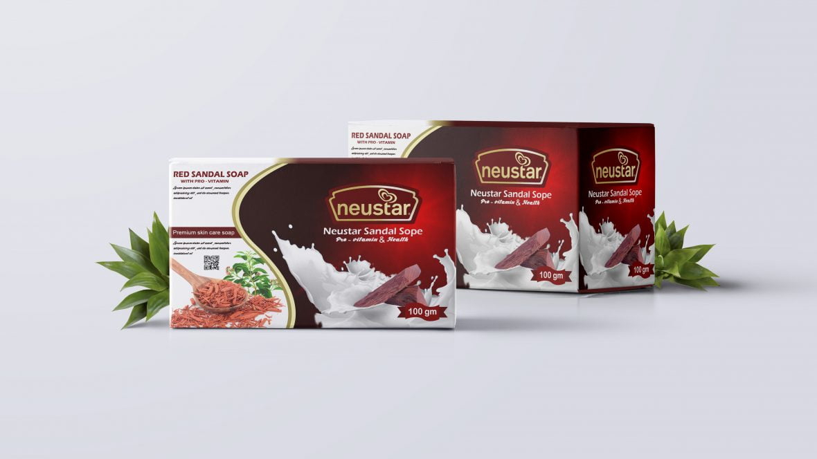فایل قالب PSD طرح بسته بندی صابون - SOAP Packaging Design template PSD