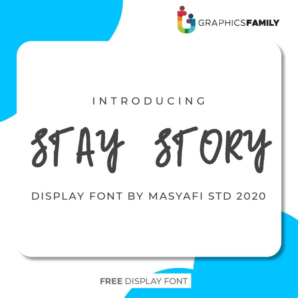 فایل فونت داستان بمان - Stay Story Font
