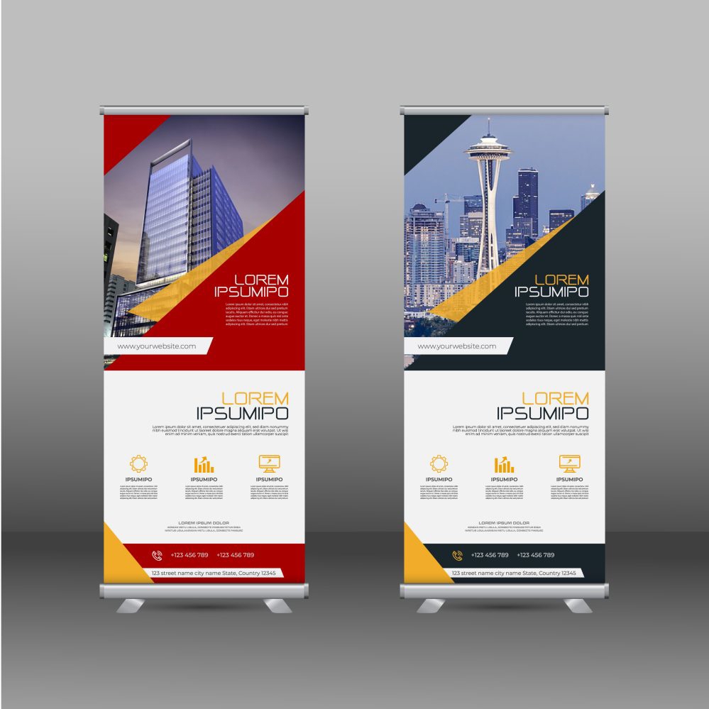 فایل بنرهای عمودی شیک - Stylish vertical banners